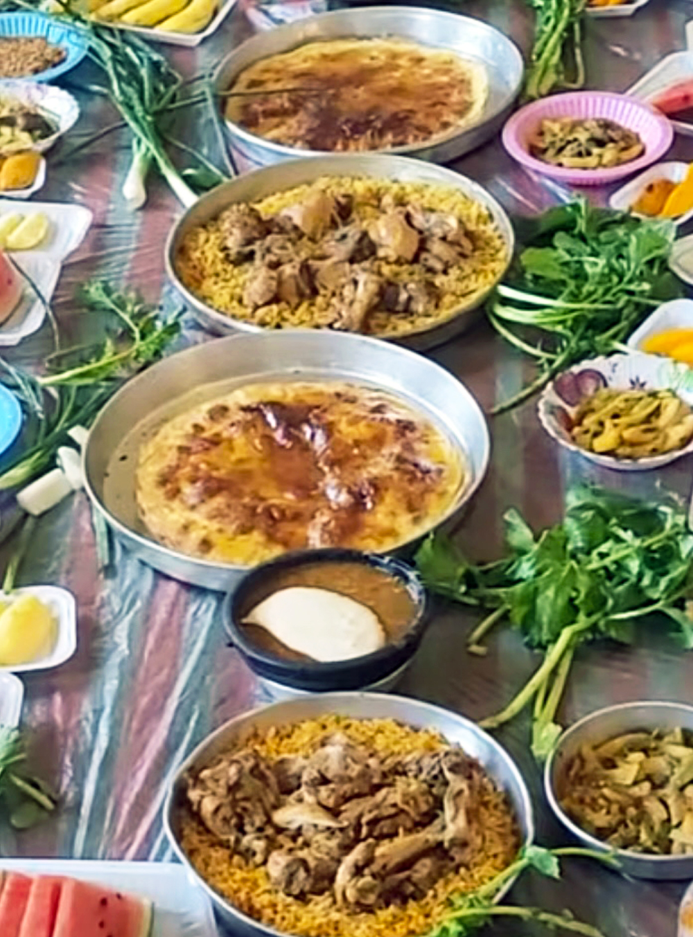 Yemen dishes-Cafe Yemen2
